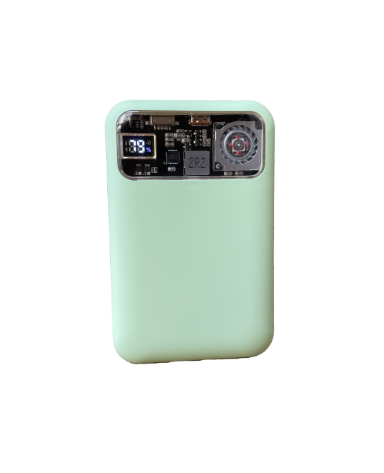 Повербанк Pinergy F1 10000 mAh 20W з активним охолодженням - Зелений Киев - изображение 1