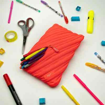 Пенал Zipit Neon Jumbo Glowing Peach (ZTJ-NN-2) Винница