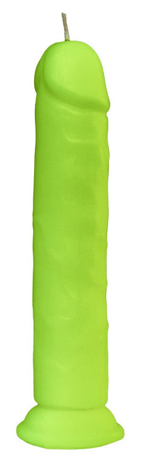 Свічка LOVE FLAME - Dildo Roma Yellow Fluor, CPS03-YELLOW Sex Aura Київ - фото 2