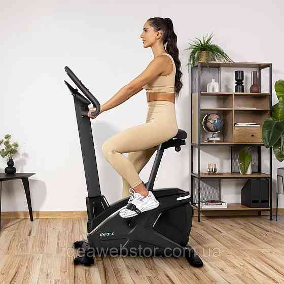 Велотренажер Gymtek XB2600 електромагнітний сріблястий Київ