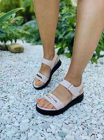 Kentro Босоніжки жіночі KENTO 3225/1 пудра (літо, шкіра натуральна) (3733) Коломия