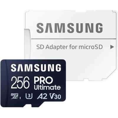 Карта памяти Samsung 256GB microSDXC class 10 UHS-I U3 V30 A2 Pro Ultimate (MB-MY256SA/WW) Винница