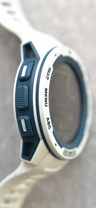Смарт-Часи Garmin Instinct Solar White Surf GPS компас. Київ - фото 3