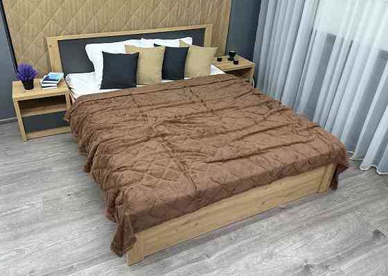 Плед-покривало Ромб 200х230 см (+-5см) Коричневий (87-258) Київ