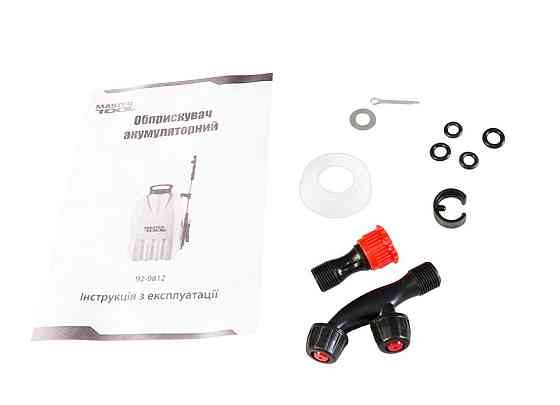 MASTERTOOL Обприскувач акумуляторний MASTERTOOL "Garden" 12 л 12V 8Ah 92-9812 Коломия