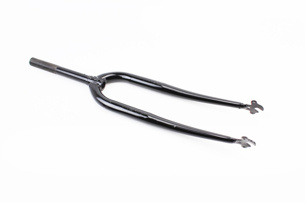 Вилка 28" з різьбою 1" (25,4мм), шток 200мм, чорна (можливі подряпини, дефекти фарбування) Київ - фото 1