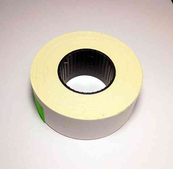 Этикетка (Ценники) под пистолет 22х12 мм, белая, 1000 шт Павлоград