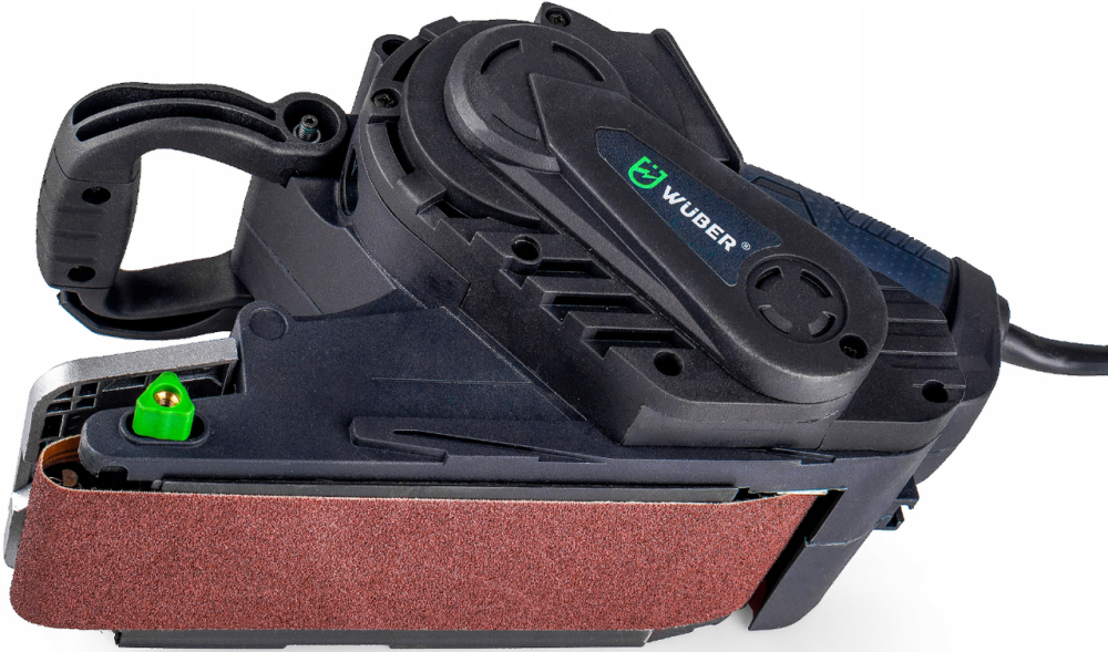 Шліфмашина стрічкова з регулюванням Wuber 1900Вт (Польща) Київ - фото 7