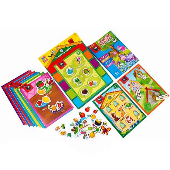 Детская развивающая настольная игра 