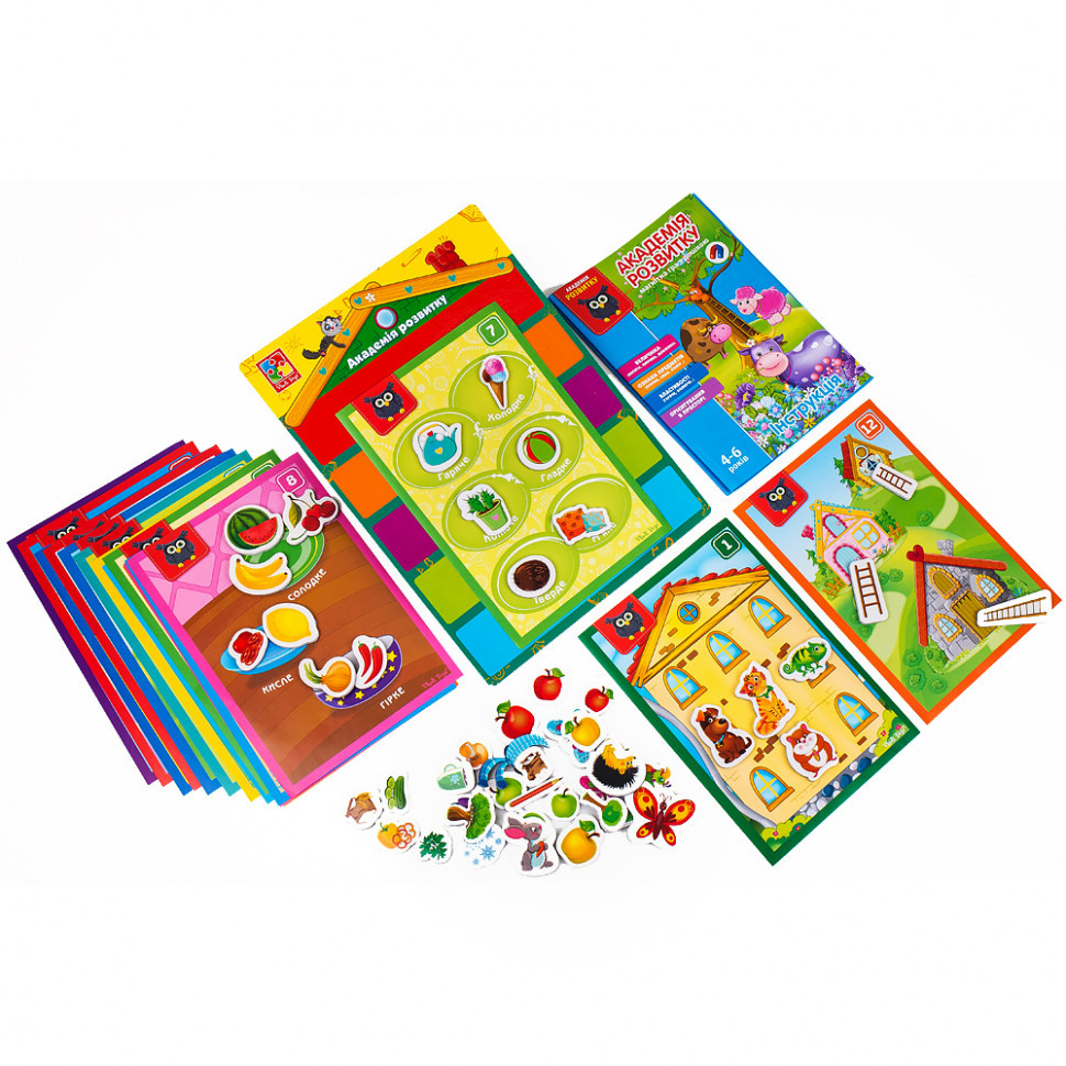 Детская развивающая настольная игра 