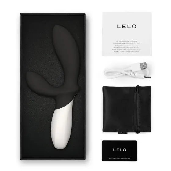 Масажер простати LELO Loki Wave 2 Black, 2 мотори, манливий рух + вібрація Львів