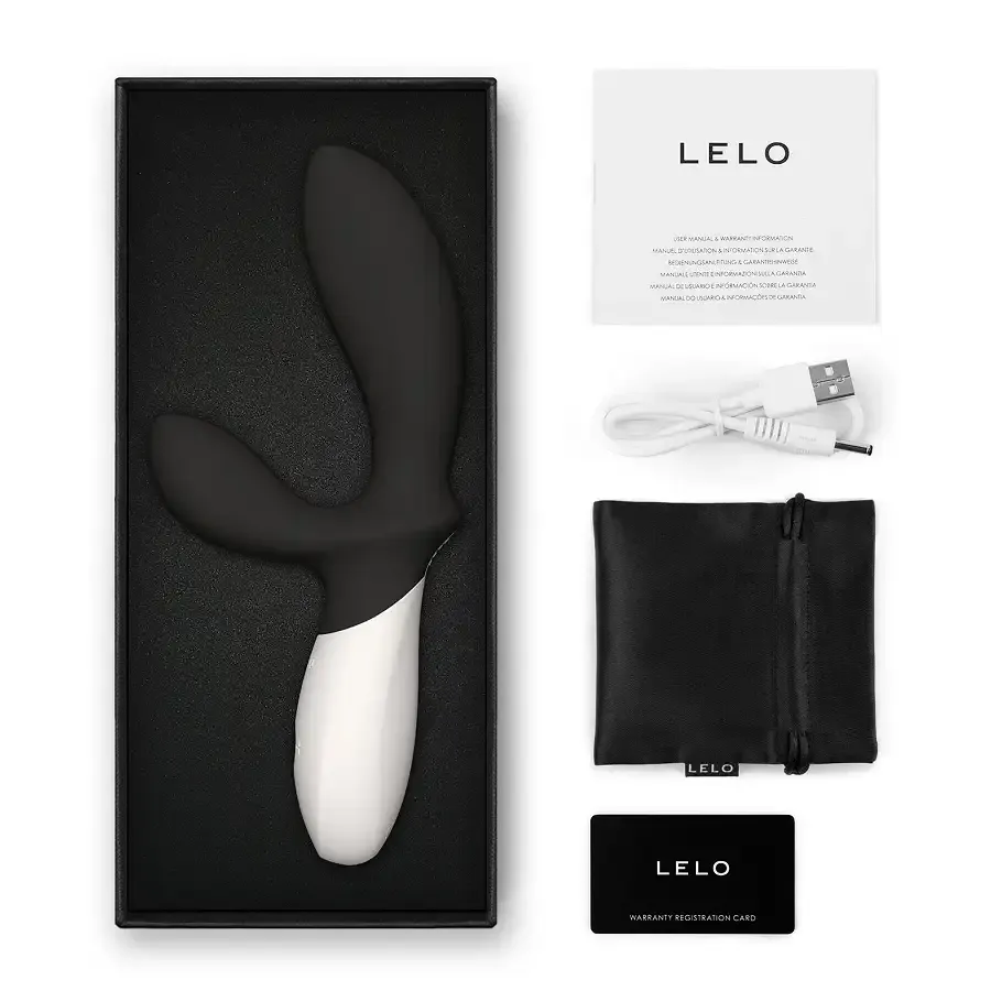 Масажер простати LELO Loki Wave 2 Black, 2 мотори, манливий рух + вібрація Львів - фото 3