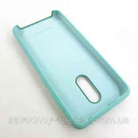 Xiaomi Redmi 5 чехол мятный Silicone Cover mint Одесса