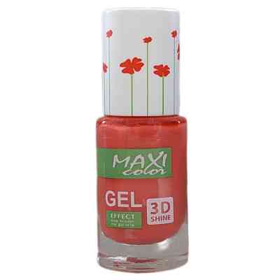 Лак для ногтей Maxi Color Gel Effect Hot Summer 08 (4823077504471) Винница