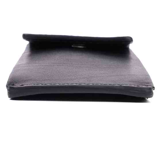 Ключница футляр из натуральной кожи GRANDE PELLE 22568 Черный Киев