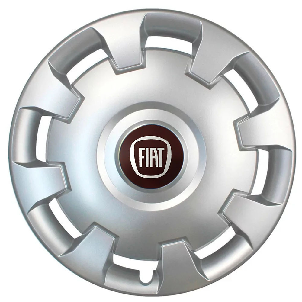 Автомобильные модельные колпаки R15 Fiat 303 4шт, SJS, серебряные Киев - изображение 1