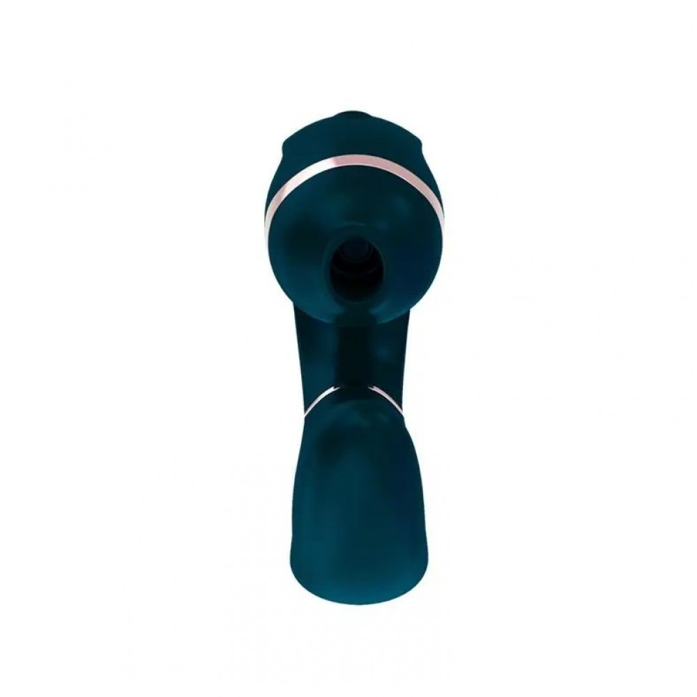 Вакуумный стимулятор клитора и точки G Adrien Lastic My-G из силикона, зеленый Sex Aura Киев - изображение 4