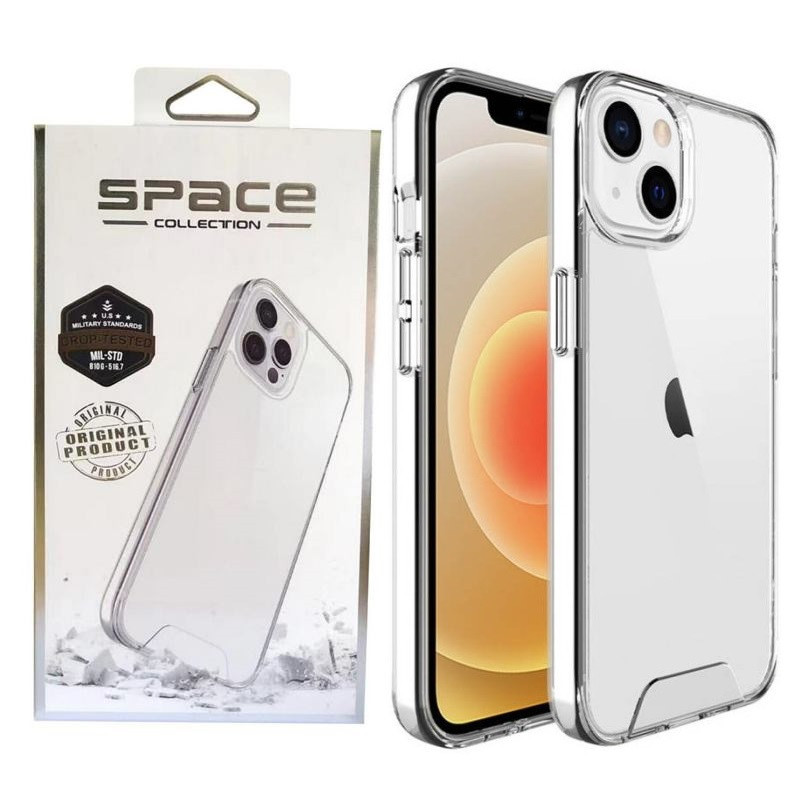 Iphone 14 Plus Прозорий чохол Space (TPU+PC) Одеса - фото 1