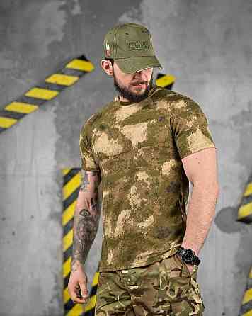 ХЛОПКОВА тактична футболка PATRIOT GREEN ATACS ВТ5099 Київ