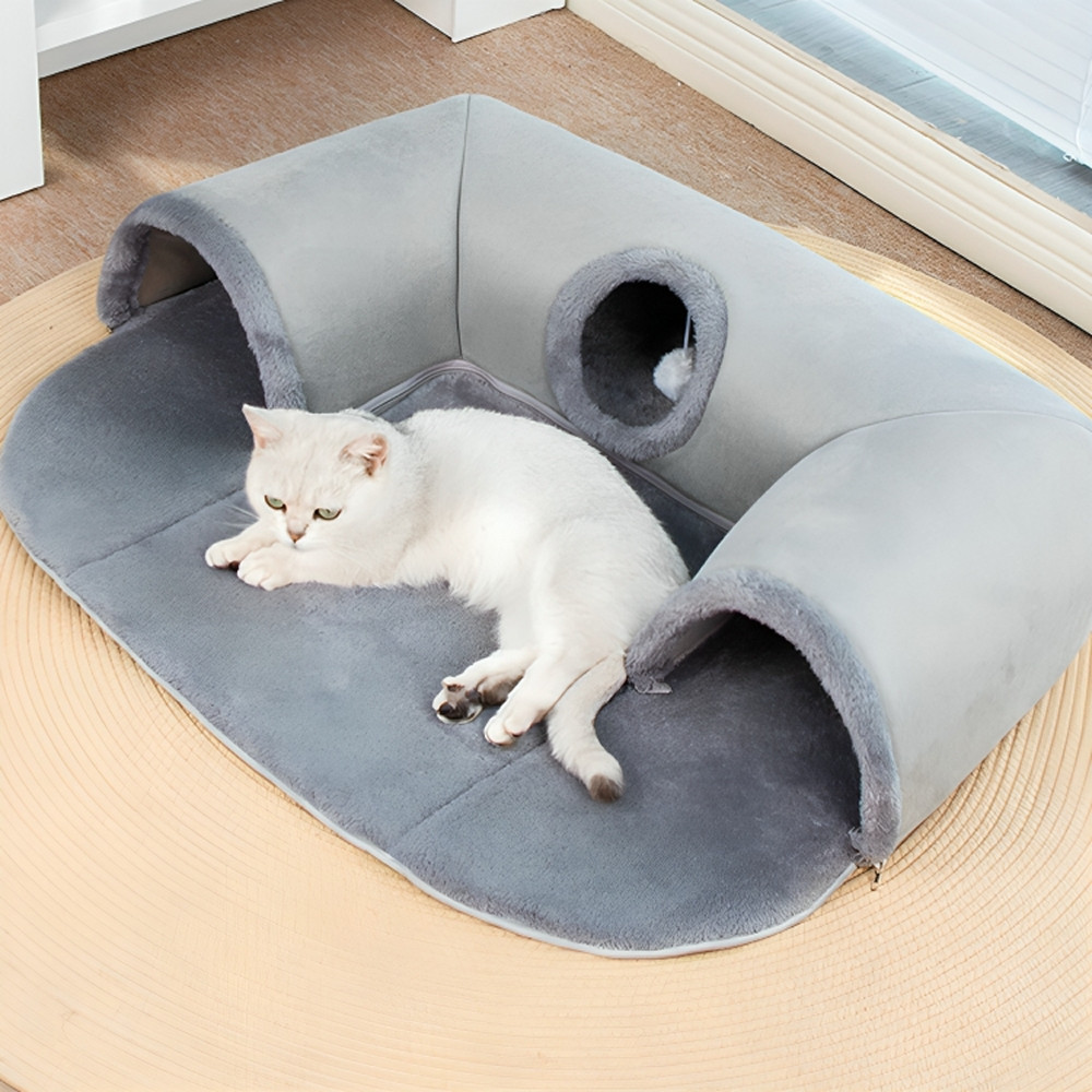 Ігровий тунельний килимок для котів,85х70см SBR Київ - фото 5