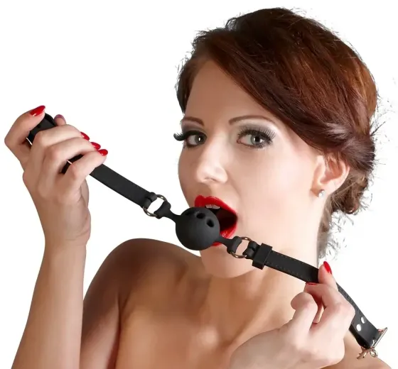 Кляп з отворами Sex Aura Київ