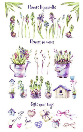 Наклейки для творчества декора Прованс Киев - изображение 1