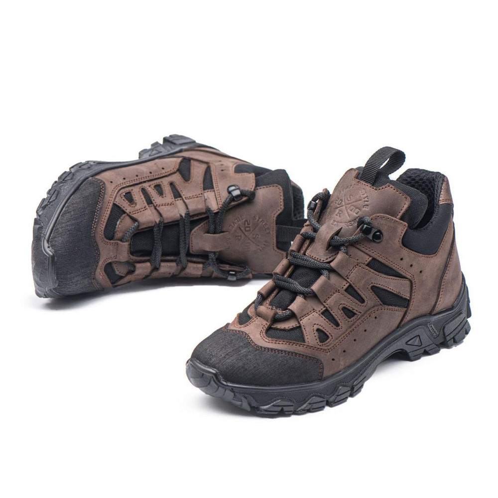 Тактичні кросівки шкіра з кордурою.Коричневі.11-01 45 (30) Харків - фото 3