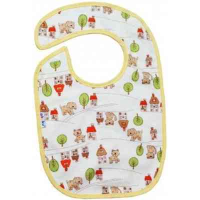 Нагрудничок Akuku на липучці середній (A1320) Вінниця