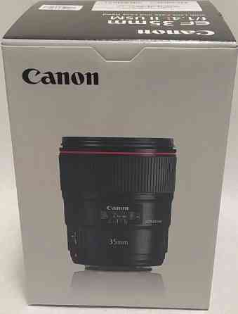 Объектив: Canon EF 35mm. F/1.4 II USM. Харьков
