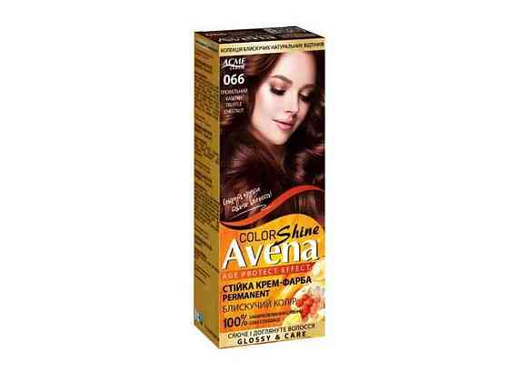 Крем-фарба Shine Color 066 Трюфельний каштан ТМ AVENA Solmir Київ