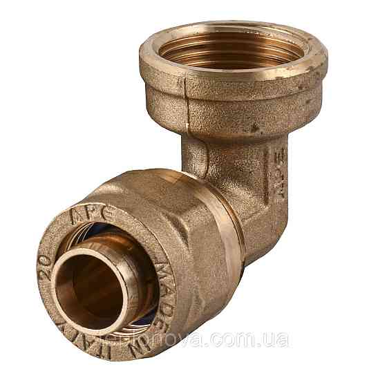 Уголок с внутренней резьбой APE 752 L 3/4″х20 ITALY Черновцы