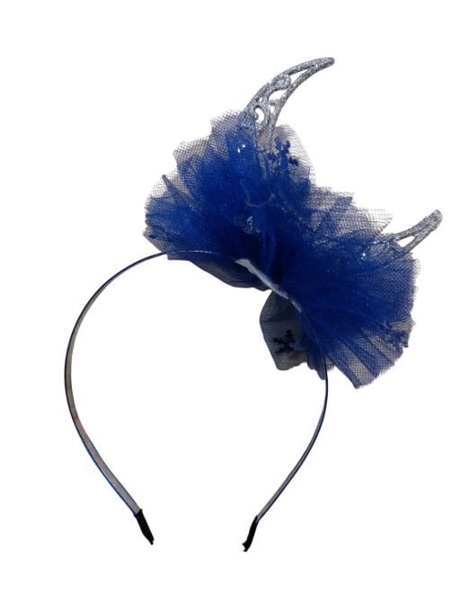 Обруч на новий рік на голову one size синьо-сріблястий Київ - фото 1