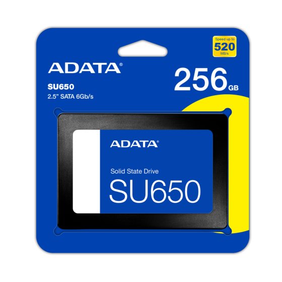 SSD диск накопитель ADATA Ultimate SU650 256GB 2.5" SATA III 3D NAND Одеса