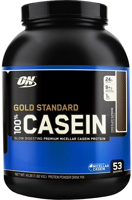 Казеин Gold Standard 100% Casein 1800 g Chocolate Supreme Луцк - изображение 1