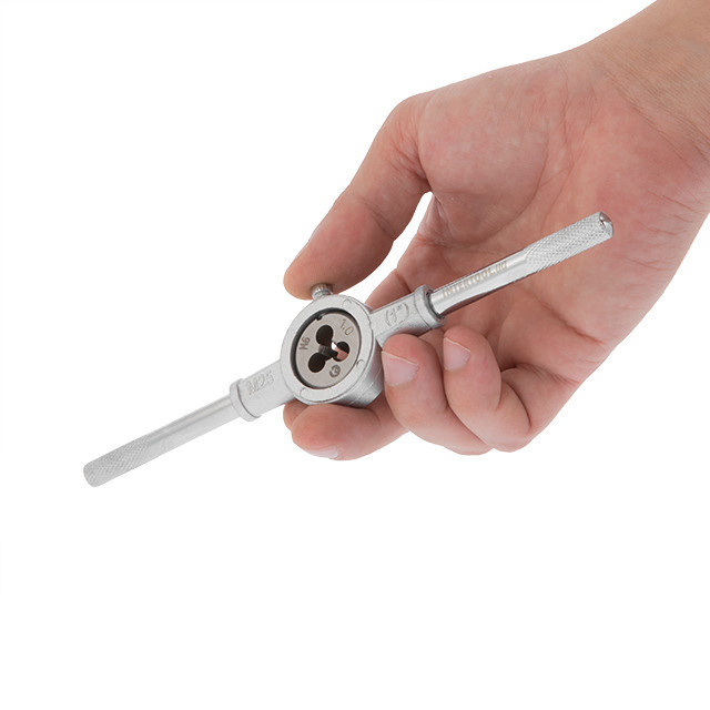 Нибор плашек с держателем, 6 ед., M4, M5, M6, M8, M10 INTERTOOL SD-8019 Киев - изображение 5