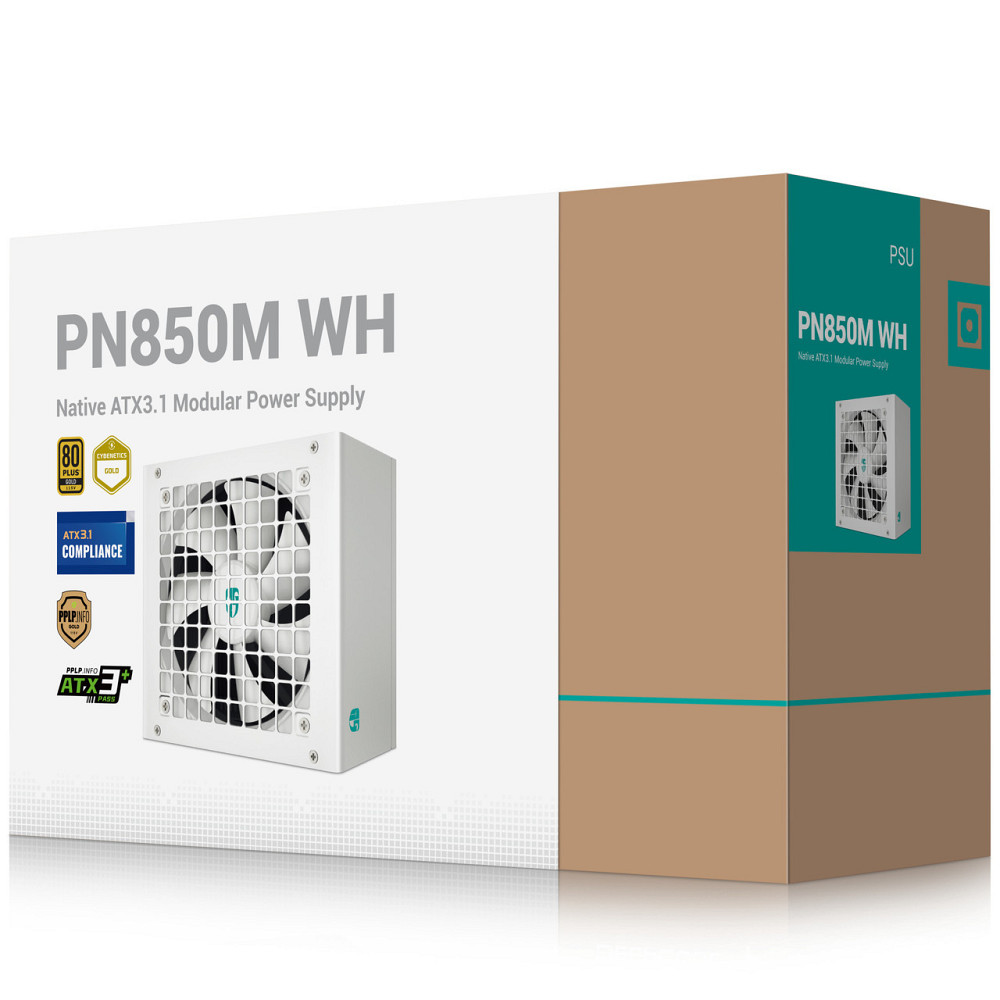 Блок живлення GamerStorm PN850M White (R-PN850M-FC0W-JGEU) 850W ( Білий ) Харків - фото 3
