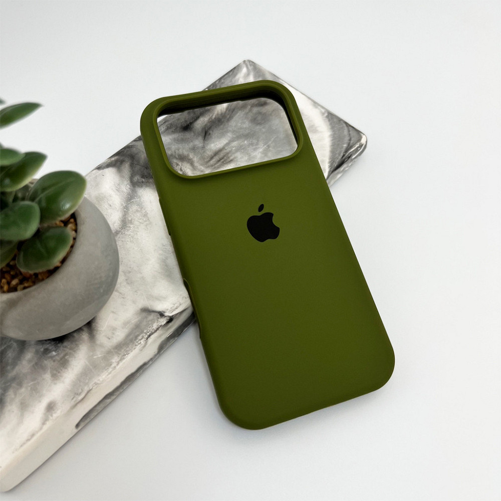 Чохол для смартфона Silicone Full Case AA Open Cam for Apple iPhone 17 Pro Max 29,Army Green Киев - изображение 4