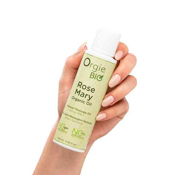 Роспродаж!!! Масажна олія Orgie – Bio Rosemary Organic Oil 100 мл (термін 26.07.2026) Sex Aura Київ