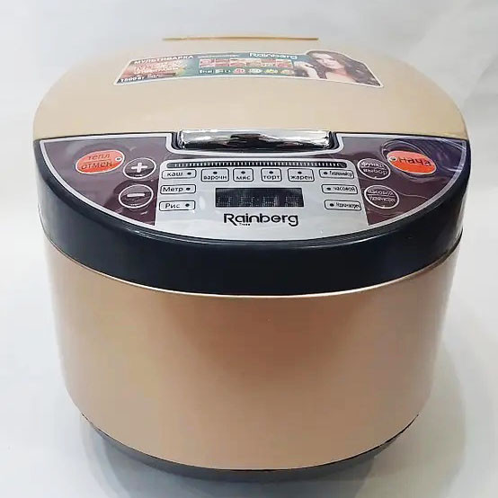 Бюджетная мультиварка Rainberg RB-6207 1500 Вт 6 л, Мультиварка для дома, Пароварка для кухни бытовая BL-87 Львов - изображение 8
