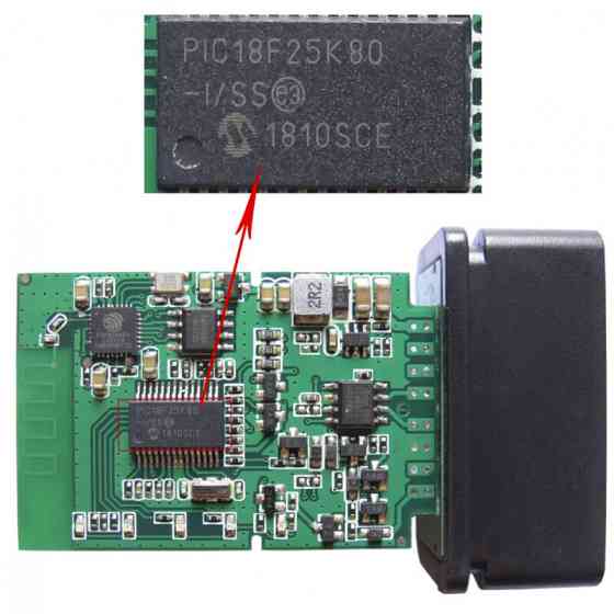 Автосканер діагностичний Elm SC03-L03 Elm327 v2.1 Wi-Fi (Чорний) Миколаїв