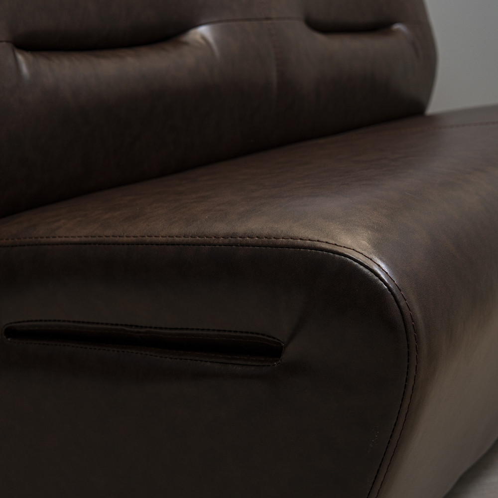 Диван Смарт комплектація Подвійний оббивка Прайм Екс Еспресо Дніпро - фото 5