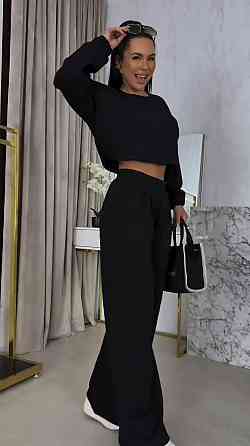 Женский прогулочный костюм двойка: кофта и штаны петля Одесса