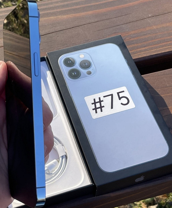 Айфон iPhone 13 Pro Max 256Gb. Sierra Blue Neverlock. Київ - фото 4