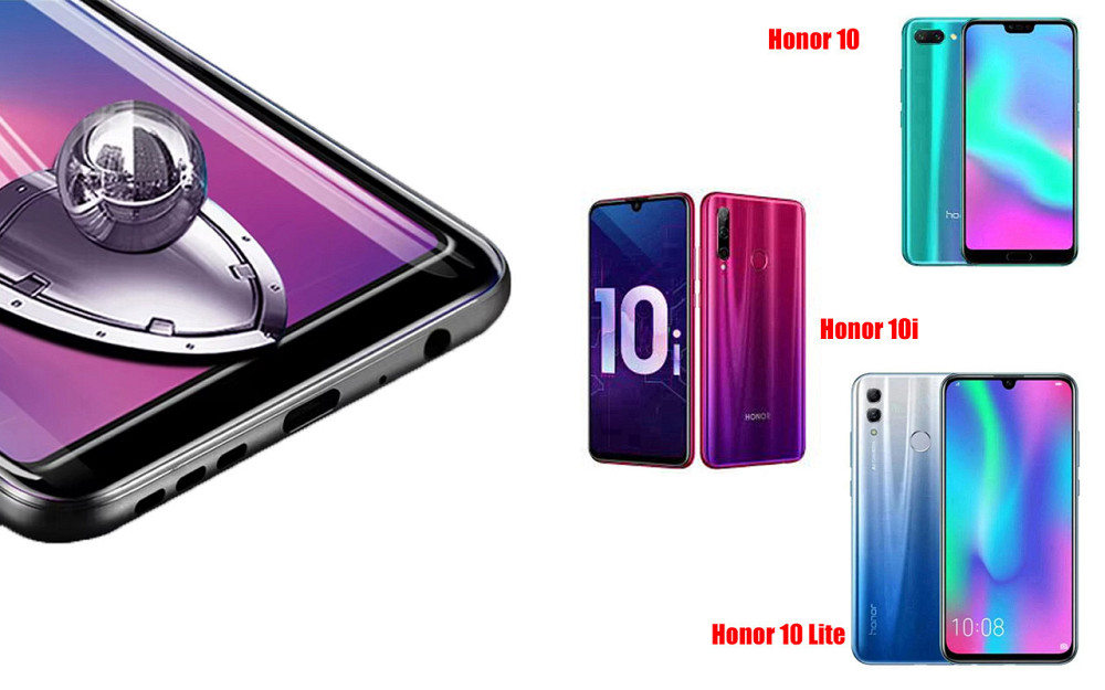 Защитное стекло DefenzoGlass для Honor 10, 10i, 10 Lite – двойная прочность Киев - изображение 2