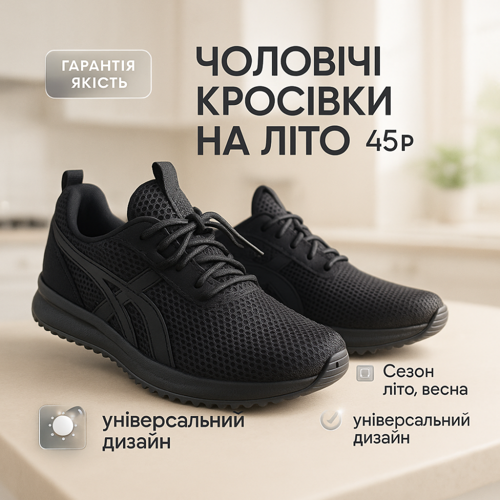 Молодежные удобные мужские кроссовки 45р, Мягкие тонкие кроссовки на легкой подошве NY-88 Львов - изображение 7