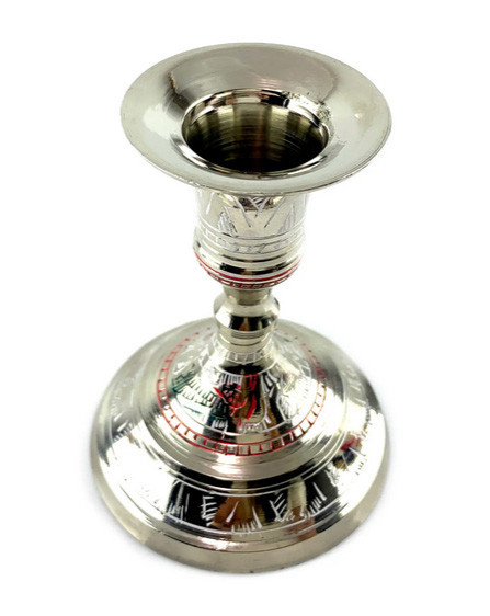 Підсвічник із бронзи на 1 свічку Київ - фото 2