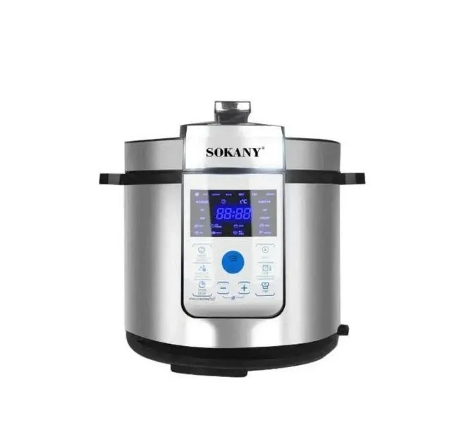 Мультиварка/Скороварка SK-07044 6 л 1500 Вт многофункциональная для быстрого и удобного приготовления Одесса - изображение 3