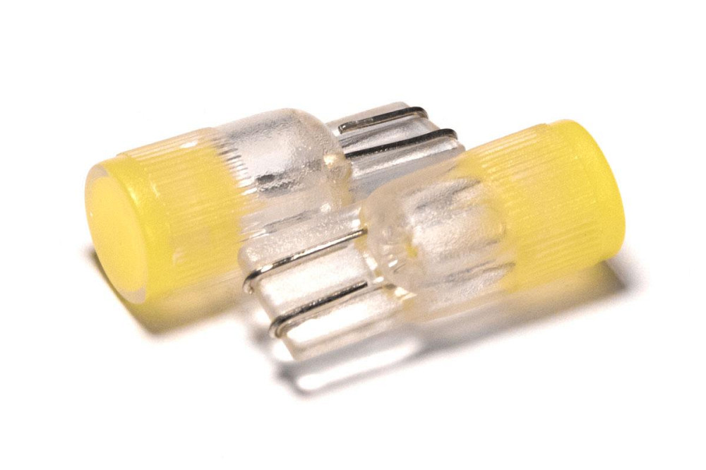 Светодиодная лампа StarLight T10 1 диод СОВ 12V 0.5W WHITE прозрачный цоколь Харьков - изображение 2