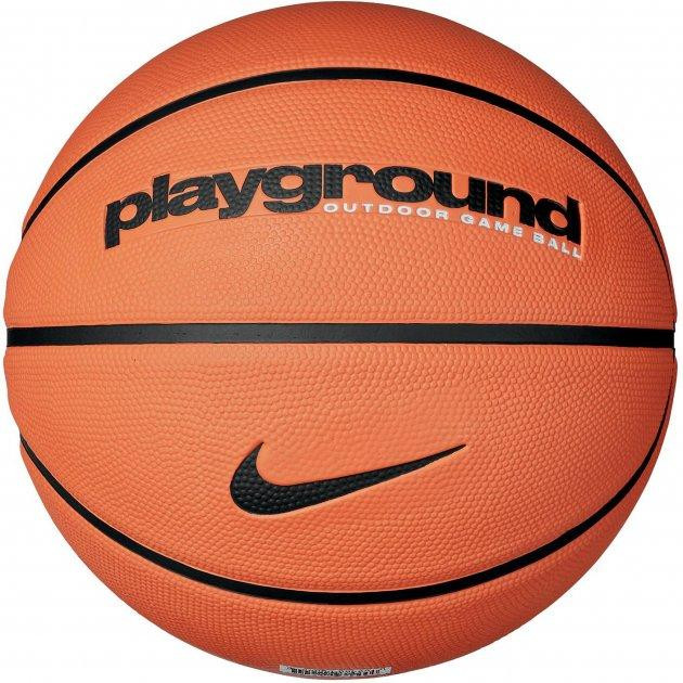М'яч баскетбольний Nike Everyday Playground 8P Deflated Size 5 Вишневе - фото 1