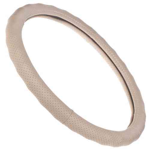 Чохол на кермо 396 BG M бежевий перфорована шкіра БО Харків